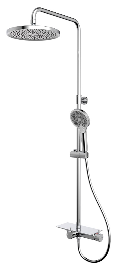 RUBINE Rain Shower Set RSC-DECKOS-U2-CH